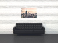 Logo Paperflow poster mural 'manhattan taxi', en plexiglas 74600259