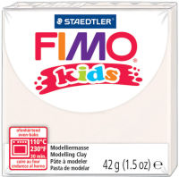 Logo Fimo kids p�te � modeler, � cuire au four, 42 g, rose pearl 57890111