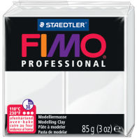 Logo Fimo professional p�te � modeler, 85 g, gris dauphin 57890042