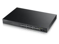 Logo Switch l2 24ports giga rj45 poe rackable zy-gs190024hp