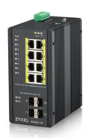 Logo 8 ports gbps rj45 poe+ 4 gbps sfp  l2 ip30 zy-rgs20012p