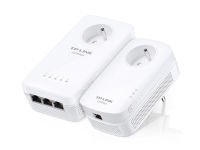 Logo Tp-link av1300 gigabit passthrough powerline ac wi-fi kit 1200mbps powerline data rate line-neutral/line-ground 2x2 mimo ac1200 