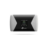 Logo Tp-link mobile 4g lte wlan router 300 mbs dual band wi-fi 4g modem sim card slot microsd slot 1.4 inch tft display 3000mah batte