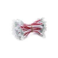 Logo Pixel led 9mm 0,1w 5v epistar (chain 50 pi�ces)�rouge  - couleur rouge de-pix-9-r