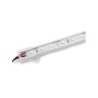 Logo Bande de led 60x smd5630 haute luminosit� 1m 14,4w 12vdc  - couleur blanc chaud pf-lb-5630w60-12-ww