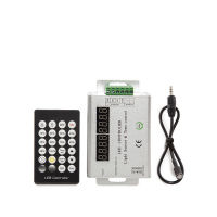 Logo Manette bande de led capteur cr�pusculaire / minuterie 12-24vdc ? 144/288w tb-lk-time