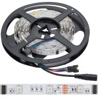 Logo Bande de led 150 leds 5m 12vdc smd5050 num�rique rgb gr-ldt-w30digrgb  - couleur rvb