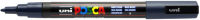 Logo Posca marqueur  pigment pc-3m, bleu marine 5654491