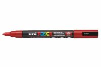 Logo Uni-ball marqueur  pigment posca (pc-3m) rouge
