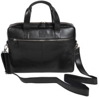 Logo Exacompta sacoche ordinateur exactive, cuir, noir 8702290