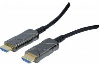 Logo Cordon hdmi ultra highspeed avec ethernet aoc - 30 m 128887