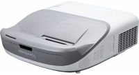 Logo Wxga (1280x800),  3300 lumens, 10,000:1  contrast,  exclusive supercolor and sonic expert technology, 0.23 short throw ratio, 29