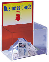 Logo Sigel urne pour actions promotionnelles, en acrylique 8200188