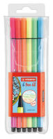 Logo Stabilo feutre pen 68, tui en plastique de 6 5651594