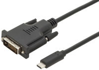 Logo Digitus cble adaptateur usb type-c, type-c - dvi, 2,0m 11007634