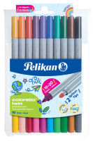 Logo Pelikan feutres colorella twin, rond, �tui de 10 56949511