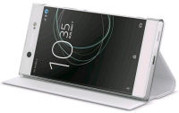 Logo Sony scsg40 etui portefeuille pour xperia xa1 ultra , blanc h732023