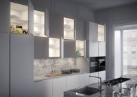 Logo Luisina - caro - kit caro - 3 spots  encastrer coloris inox + cblage + convertisseur ze0037055