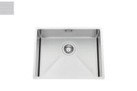 Logo Luisina - luisinox - vibrato - cuve sous-plan luisina 1 bac coloris inox nid d'abeille, vidage manuel evsp57ind1