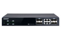 Logo Qnap qsw-m804-4c managed switch 8 port of 10gbe port speed 4 port sfp+ 4 port sfp+/ nbase-t 4030930