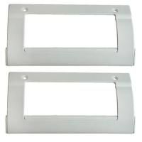 Logo Lot de 2 poign?es blanches 9974554