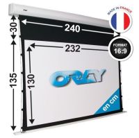 Logo �cran oray - orion tensionn� 135x240 + extra-drop 30cm - or3b5130232