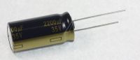 Logo 2200uf-35v elco radial pan 105? 16x31,5mm.  rm=7,5mm. -rohs- g945164