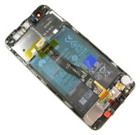 Logo Ecran lcd +tactile +chassis +batterie pour huawei nova , noir m89638