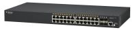 Logo Switch l2+ 24 ports giga poe+  et 4 gbe sfp metal / 0 a 45 c / budget 370w nsh-3428p