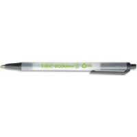Logo Bic stylo bille ecolution clic stick bleu. 62% de mati�res recycl�es. r�tractable. pointe moyenne 839131