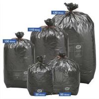 Logo Bote de 250 sacs poubelles noirs top qualit nf 100 litres 34 microns 701365