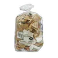 Logo Bote de 200 sacs poubelles transparent qualit nf 130 litres 38 microns 702785