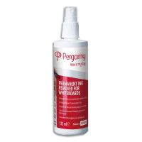 Logo Pergamy spray nettoyant d'encre permanente. contenance 125 ml 901042