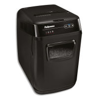 Logo Fellowes destructeur automax 150c coupe crois�e 150f s�curit� p-4 corbeille 32l 4680101 393436