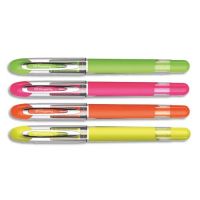 Logo Pergamy surligneurs encre liquide, pointe biseaut�e trac� 1-5 mm. rose 901085