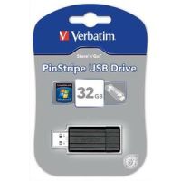 Logo Verbatim cl usb 2.0 store 'n' go pinstripe 32go noir 49064 139144