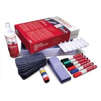 Logo Pergamy kit nettoyant deluxe pour tableaux blancs. kit complet avec accessoires 901037