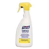 Logo Purell spray 750 ml dsinfectant surfaces, bactricide, fongicide, virucide, sans rinage et sans pa 415847