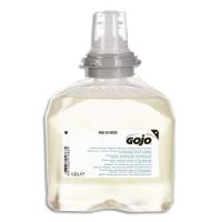 Logo Gojo lot 2 recharges mousse lavante douce 1200 ml mains, hypoallergnique, sans parfum, sans colorant 415845