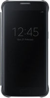 Logo Clear view case s7 noir ef-zg930cbegww