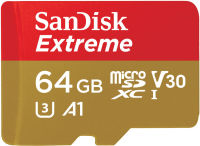 Logo Microsdxc action sdsqxaf-064g-gn6aa