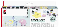 Logo Marabu peinture acrylique soft decor soft, kit de dmarrage 57202203