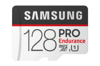 Logo Samsung pro endurance microsd carte classe 10 128gb sd adaptateur 3040051