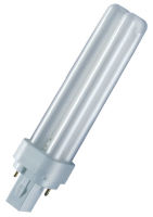 Logo Osram lampe fluocompacte dulux d, 18 watt, g24d-2 63000192