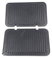 Logo Lot de 2 plaques grill 8380264