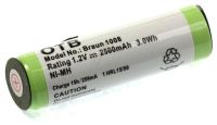 Logo Accu compatible pour braun (1008) et philips (hx5350) h426834