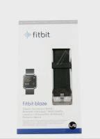 Logo Fitbit classic armband black l(schwarz) f?r blaze h417112