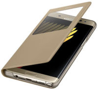 Logo Samsung s view standing cover galaxy galaxy note 7 gold h281392