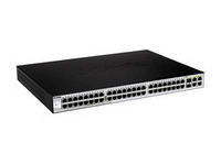 Logo Smart iii, switch fast ethernet 48 ports des-1210-52