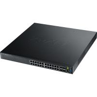 Logo 24 ports gbps rj45 - 4 ports  10 gbps sfp - ventilateur et a zy-xgs370024
